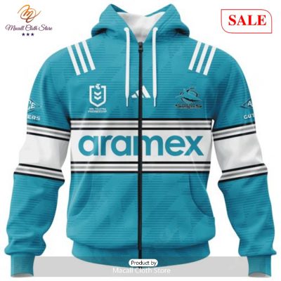 SALE NRL Personalized Cronulla-Sutherland Sharks Special Heritage 1 Design Hoodie Sweatshirt 3D -soulcals