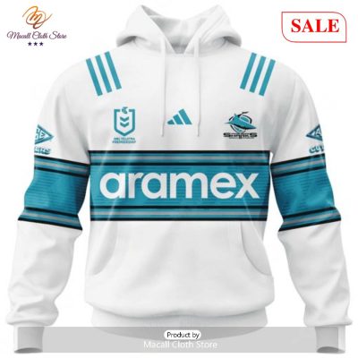 SALE NRL Personalized Cronulla-Sutherland Sharks Special Heritage 2 Design Hoodie Sweatshirt 3D -soulcals