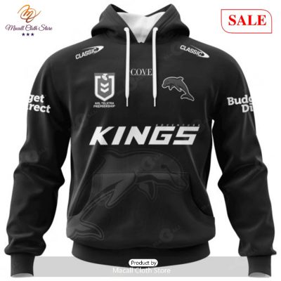 SALE NRL Personalized DolphinsSpecial Monochrome Design Hoodie Sweatshirt 3D -soulcals