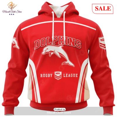 SALE NRL Personalized DolphinsSpecial Sideline Design Hoodie Sweatshirt 3D -soulcals