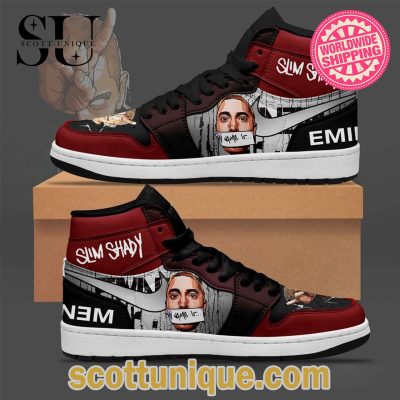 Slim Shady Air Jordan 1 High Top Sneaker -Soulcals.com