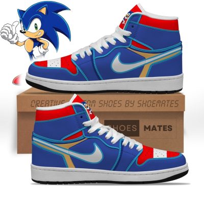 Sonic Air Jordan 1 Sneaker - soulcals.com