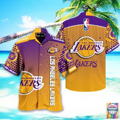 Los Angeles Lakers Nba Hawaiian Shirt Beach Short - Hot Sale 2025