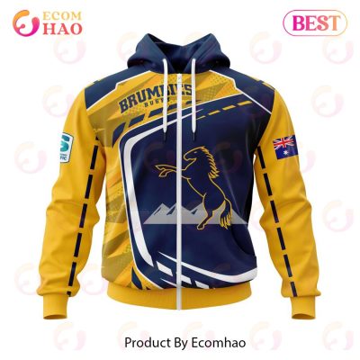Super Rugby ACT Brumbies Specialized Jersey Concepts 3D Hoodie -soulcals