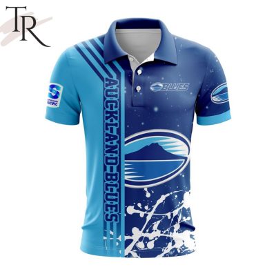 Super Rugby Auckland Blues Special Design Polo Shirt - soulcals