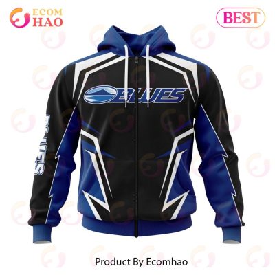 Super Rugby Auckland Blues Special Kits 3D Hoodie -soulcals