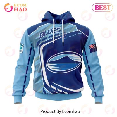 BEST Super Rugby Auckland Blues Specialized Jersey Concepts 3D Hoodie -soulcals