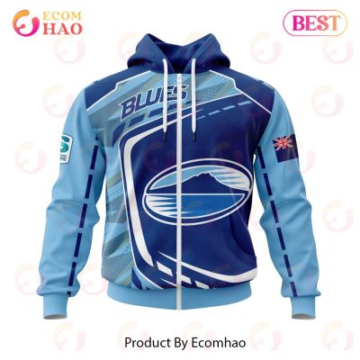 BEST Super Rugby Auckland Blues Specialized Jersey Concepts 3D Hoodie -soulcals