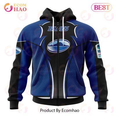 NEW Super Rugby Auckland Blues Specialized Jersey Concepts 3D Hoodie -soulcals
