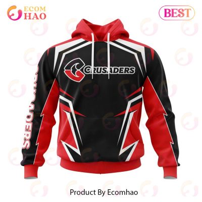 Super Rugby BNZ Crusaders Special Kits 3D Hoodie -soulcals