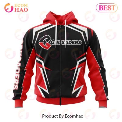 Super Rugby BNZ Crusaders Special Kits 3D Hoodie -soulcals