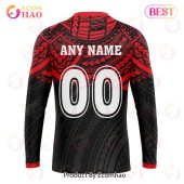 Super Rugby Bnz Crusaders Special Polynesian Design 3d Hoodie Damn Good - demo10
