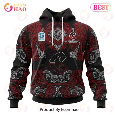 Super Rugby BNZ Crusaders Specialized Indigenous Outfits Concepts 3D Hoodie -soulcals