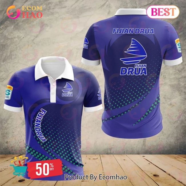 Super Rugby Fijian Drua Special Polo Design -soulcals