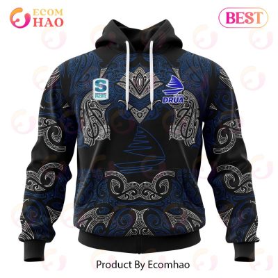 Super Rugby Fijian Drua Specialized Indigenous Outfits Concepts 3D Hoodie -soulcals