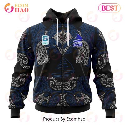 Super Rugby Fijian Drua Specialized Indigenous Outfits Concepts 3D Hoodie -soulcals