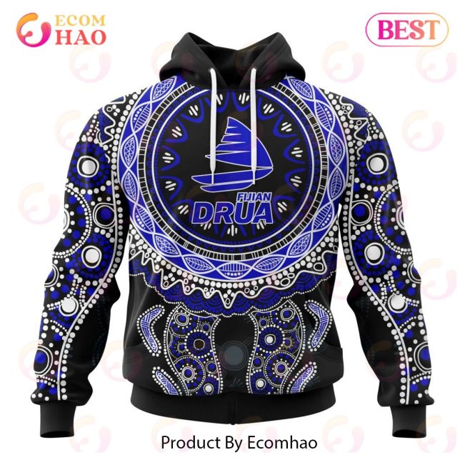 Super Rugby Fijian Drua Specialized Ingredious Outfits Conceps 3D Hoodie -soulcals
