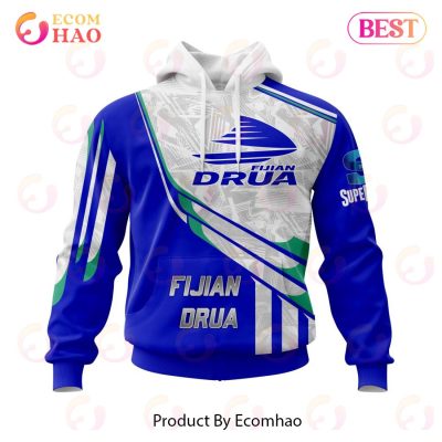 Super Rugby Fijian Drua Specialized Jersey Concepts 3D Hoodie -soulcals