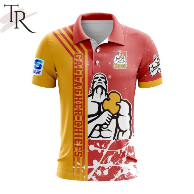 Super Rugby Gallagher Chiefs Special Design Polo Shirt - soulcals