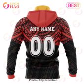 Super Rugby Gallagher Chiefs Special Polynesian Design 3d Hoodie Lovely Smile - demo10