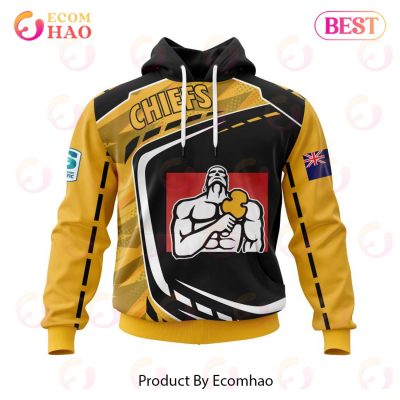 NEW Super Rugby Gallagher Chiefs Specialized Jersey Concepts 3D Hoodie -soulcals