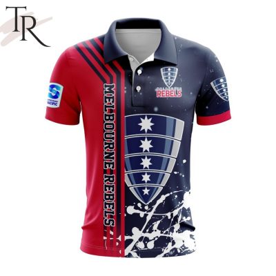 Super Rugby Melbourne Rebels Special Design Polo Shirt - soulcals