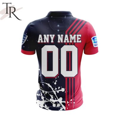 Super Rugby Melbourne Rebels Special Design Polo Shirt - soulcals