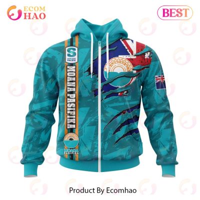 Super Rugby Moana Pasifika Specialized Jersey Concepts With National Flag 3D Hoodie -soulcals