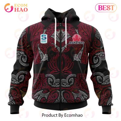 Super Rugby New South Wales Waratahs Specialized Indigenous Outfits Concepts 3D Hoodie -soulcals
