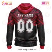 Super Rugby Queensland Reds Special Polynesian Design 3d Hoodie Speechless - demo10