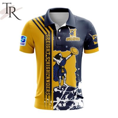 Super Rugby Speight's Highlanders Special Design Polo Shirt - soulcals