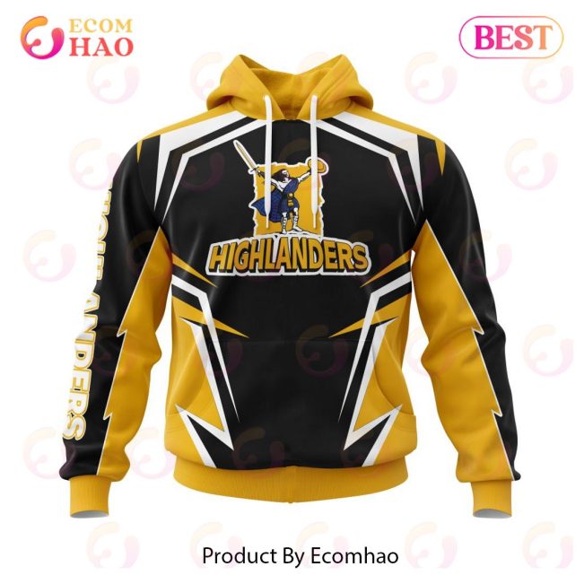 Super Rugby Speights Highlanders Special Kits 3D Hoodie -soulcals