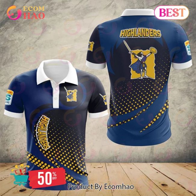 Super Rugby Speight's Highlanders Special Polo Design -soulcals