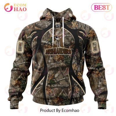 Super Rugby Speight's Highlanders Specialized Hunting Camo 3D Hoodie -soulcals