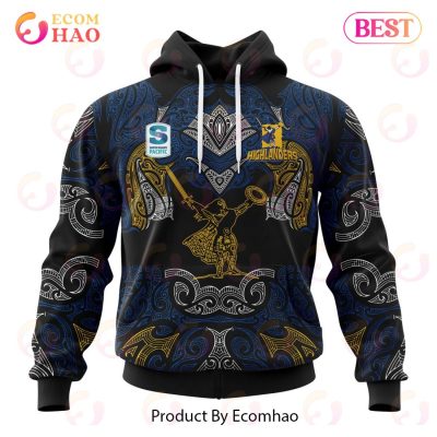Super Rugby Speight's Highlanders Specialized Indigenous Outfits Concepts 3D Hoodie -soulcals