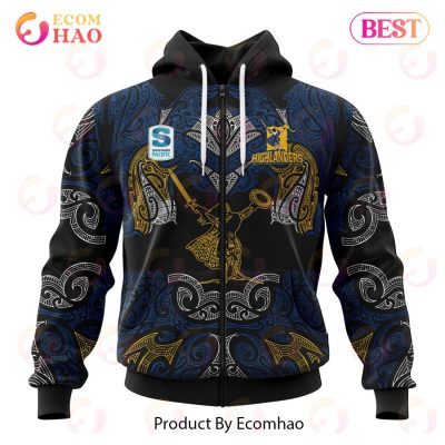 Super Rugby Speight's Highlanders Specialized Indigenous Outfits Concepts 3D Hoodie -soulcals