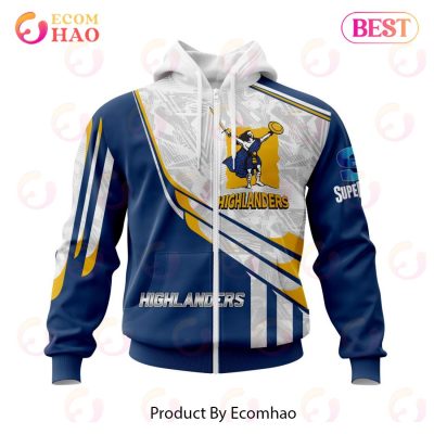 Super Rugby Speight's Highlanders Specialized Jersey Concepts 3D Hoodie -soulcals