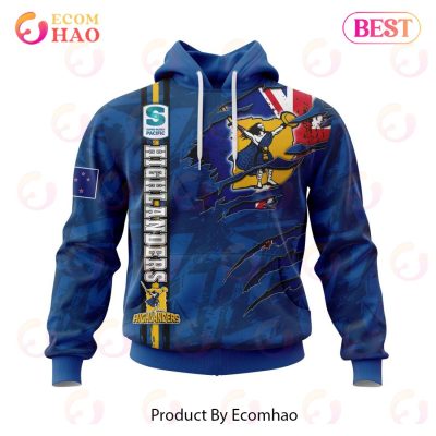 Super Rugby Speight's Highlanders Specialized Jersey Concepts With National Flag 3D Hoodie -soulcals