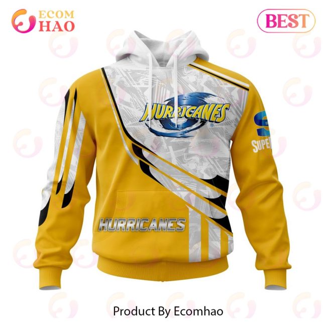 Super Rugby Wellington Hurricanes Specialized Jersey Concepts 3D Hoodie -soulcals
