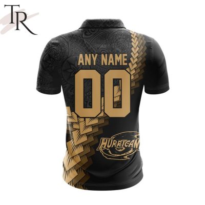 Super Rugby Western Force Special Black And Gold Polo Shirt - soulcals