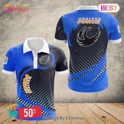 Super Rugby Western Force Special Polo Design -soulcals