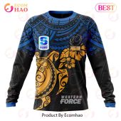Super Rugby Western Force Special Polynesian Design 3d Hoodie Good One Dear - demo10