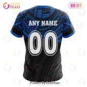 Super Rugby Western Force Special Polynesian Design 3d Hoodie Selfie Expert - demo10