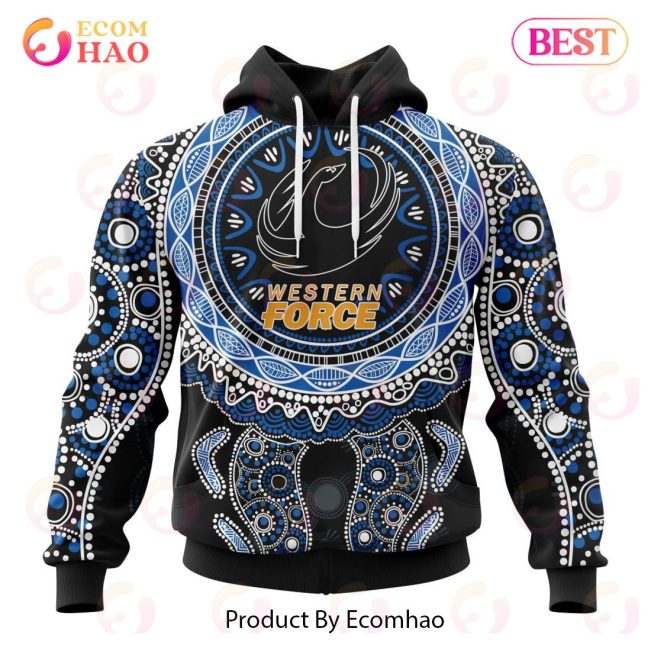 Super Rugby Western Force Specialized Ingredious Outfits Conceps 3D Hoodie -soulcals