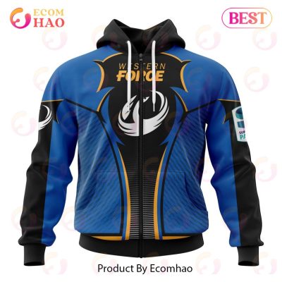 Super Rugby Western Force Specialized Jersey Concepts 3D Hoodie -soulcals