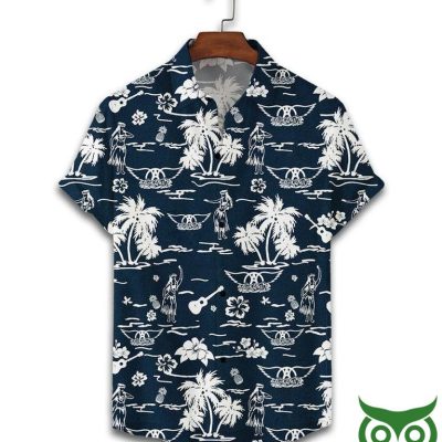 Aerosmith Dancing Flip Flops And Combo Hawaiian Shirt Shorts