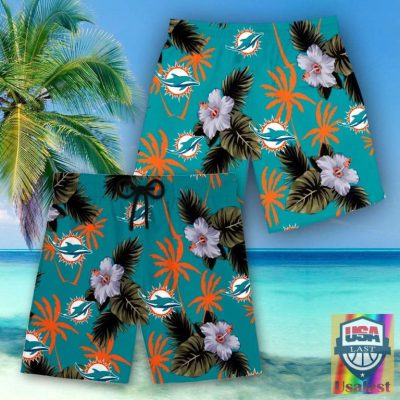 Miami Dolphins Nfl Hawaiian Shirt Beach Short - Hot Sale 2025