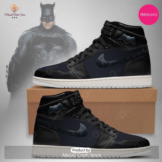 [TRENDING EDITION] 2023 DC Justice League Batman Black Air Jordan High Top Sneaker - soulcals