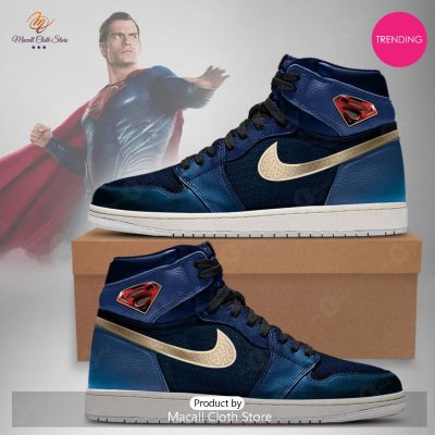 [TRENDING EDITION] 2023 DC Justice League Superman Air Jordan High Top Sneaker - soulcals