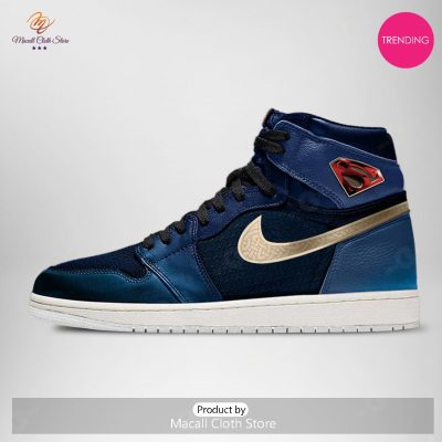 [TRENDING EDITION] 2023 DC Justice League Superman Air Jordan High Top Sneaker - soulcals